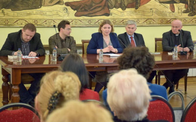 Debata Myśląc z Wojtyłą… i ks. Tischnerem o cierpieniu i miłosierdziu