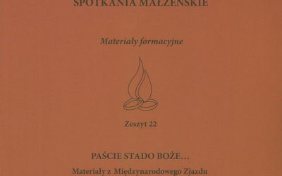 „Spotkania Małżeńskie” – nowy (22) zeszyt materiałów formacyjnych Ruchu