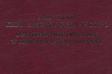 Nauczanie kard. Stefana Wyszyńskiego