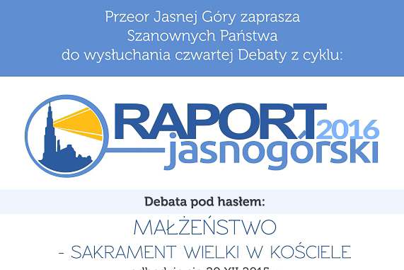 Debata „Małżeństwo – sakrament wielki w Kościele”