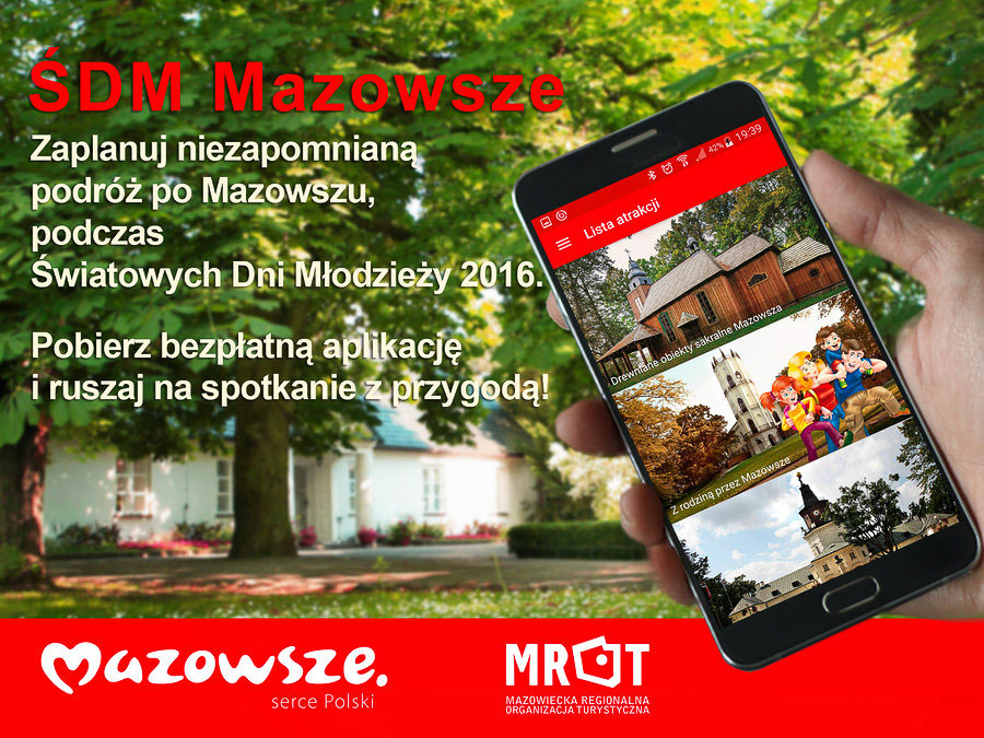 Aplikacja mobilna „ŚDM Mazowsze”