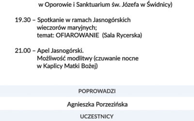 Czwarty Jasnogórski Wieczór Maryjny