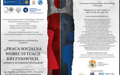 Międzynarodowa konferencja naukowa: „Praca socjalna wobec sytuacji kryzysowych. Aspekty interdyscyplinarne”
