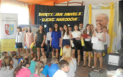 VIII edycja konkursu multimedialnego w Szkole Podstawowej im. Jana Pawła II w Łaszewie