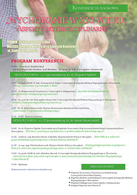 Konferencja międzynarodowa “Wsparcie rozwoju i wychowania dziecka w rodzinie”