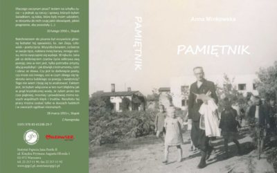 Nowość wydawnicza: „Pamiętnik” Anna Minkowska