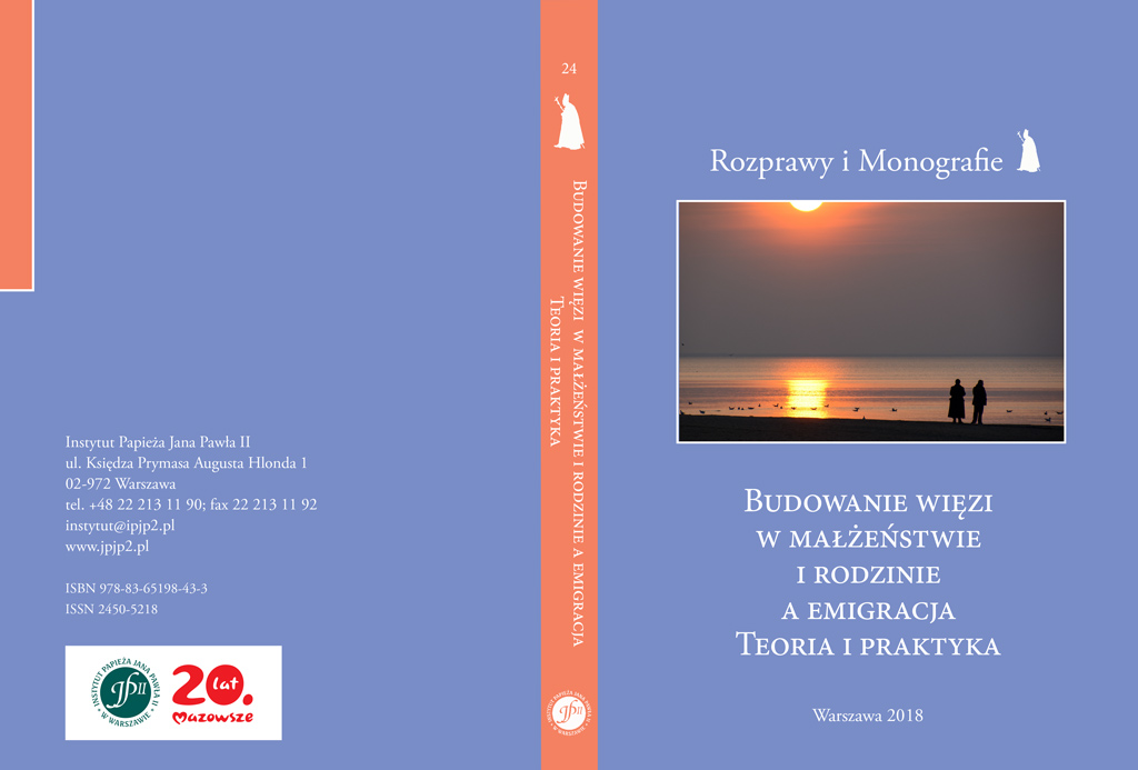 Nowość wydawnicza: “Budowanie więzi w małżeństwie i rodzinie a emigracja”