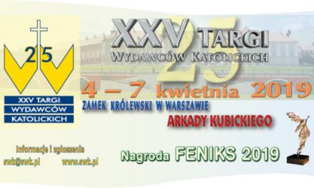 Zapowiedź: XXV Targi Wydawców Katolickich