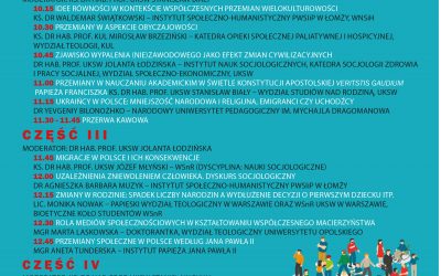 Zapowiedź: Ogólnopolska Socjologiczna Konferencja Naukowa “Przemiany społeczeństwa polskiego”