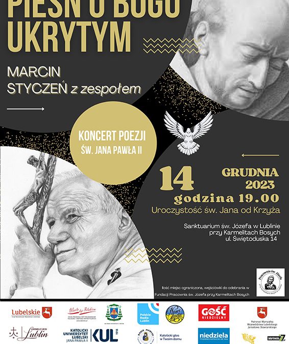 Zaproszenie na&nbsp;koncert „Pieśń o&nbsp;Bogu ukrytym” w&nbsp;klasztorze Karmelitów Bosych w&nbsp;Lublinie