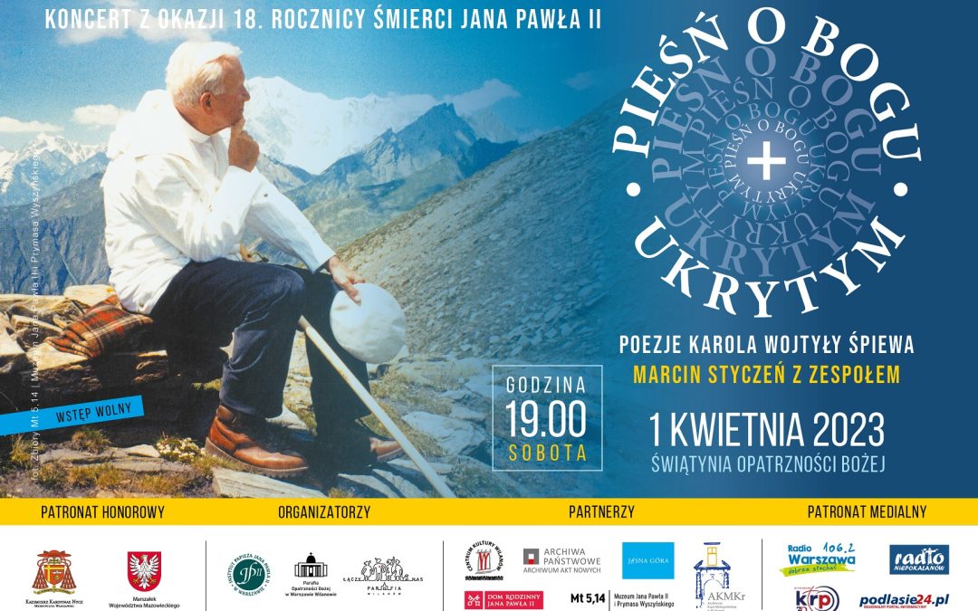 Poezje Karola Wojtyły śpiewa Marcin Styczeń z zespołem