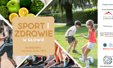 Sport i zdrowie warto mieć w głowie. Festiwal sportowy na Bielanach w Warszawie