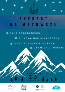 Everest na Mazowszu. Gala Podróżników, 2-3 grudnia 2023, Warszawa