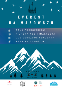 Everest na Mazowszu. Gala Podróżników, 2-3 grudnia 2023, Warszawa
