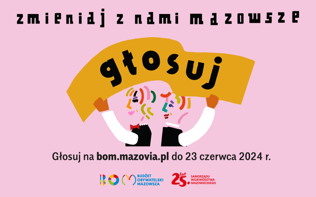 Wystartowało głosowanie w piątej edycji Budżetu Obywatelskiego Mazowsza