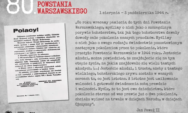 80. rocznica Powstania Warszawskiego