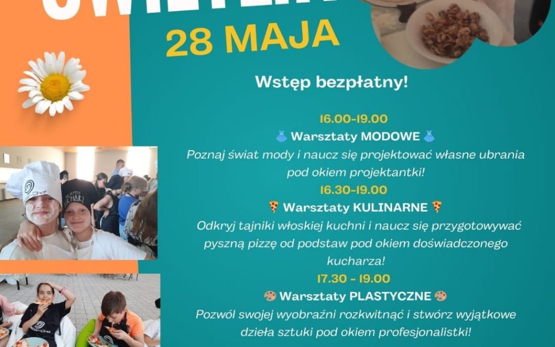 Zaproszenie na&nbsp;zajęcia Wilanowskiego Świetlika 28 maja 2024&nbsp;r.