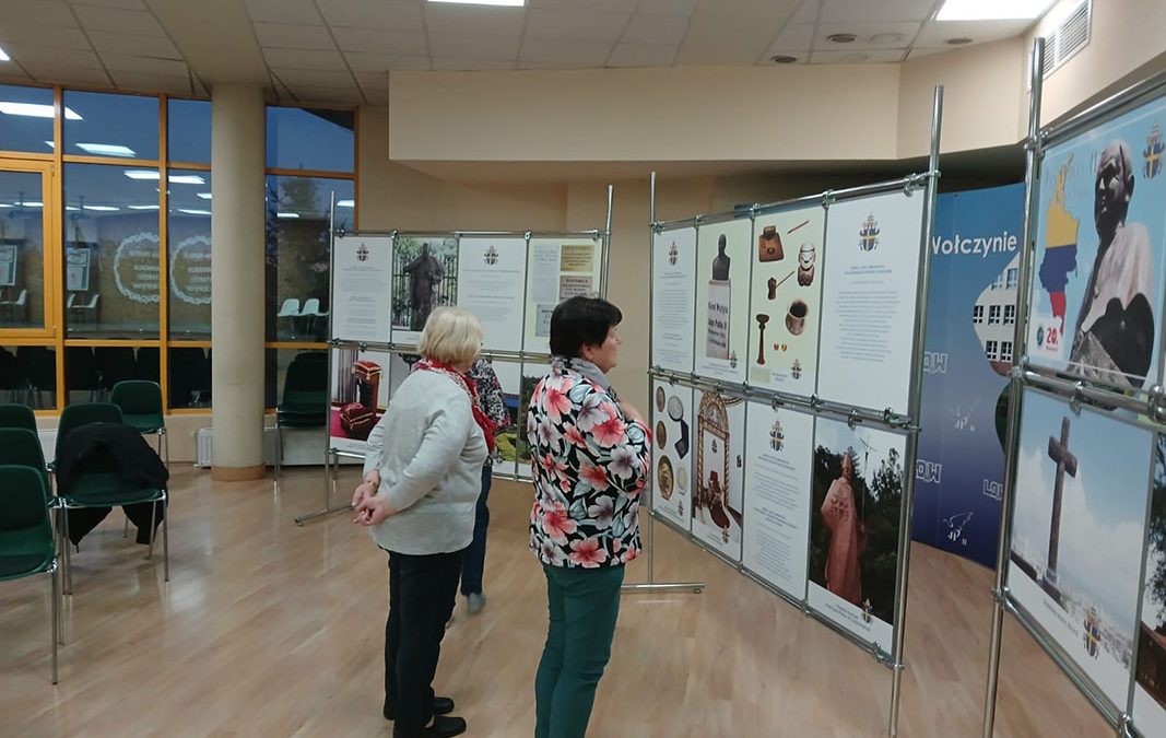 Objazdowa wystawa edukacyjna „Jan Paweł II&nbsp;w&nbsp;Kolumbii” w&nbsp;Wołczynie