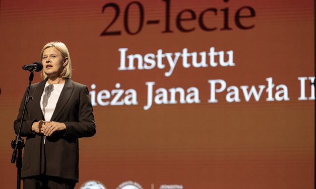 Relacja z uroczystej gali z okazji 20-lecie działalności Instytutu Papieża Jana Pawła II