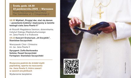 ZAPROSZENIE NA KONCERT DUC IN ALTUM! WYPŁYŃ NA GŁĘBIĘ! – UNIWERSALNE I PONADCZASOWE PRZESŁANIE DLA WSPÓŁCZESNEGO CZŁOWIEKA W WARSZAWIE