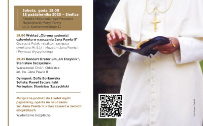 Zaproszenie na koncert Duc in altum! Wypłyń na głębię! – uniwersalne i ponadczasowe przesłanie dla współczesnego człowieka w Siedlcach