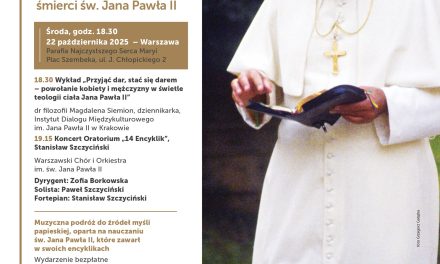 ZAPROSZENIE NA KONCERT DUC IN ALTUM! WYPŁYŃ NA GŁĘBIĘ! – UNIWERSALNE I PONADCZASOWE PRZESŁANIE DLA WSPÓŁCZESNEGO CZŁOWIEKA W WARSZAWIE
