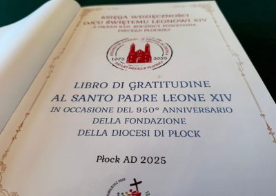 Ogólnopolska konferencja naukowa w roku jubileuszu 950-lecia diecezji płockiej "Kościół sumień rośnie w korzeniach historii", Płock, Opactwo Pobenedyktyńskie, 18-19 września 2025 r.