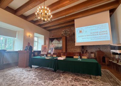 Ogólnopolska konferencja naukowa w roku jubileuszu 950-lecia diecezji płockiej "Kościół sumień rośnie w korzeniach historii", Płock, Opactwo Pobenedyktyńskie, 18-19 września 2025 r.