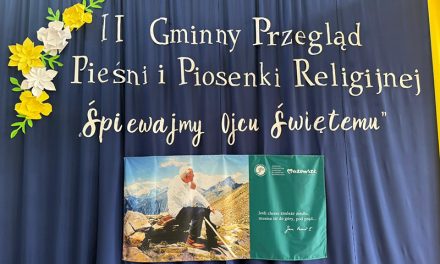 II&nbsp;Gminny Przegląd Pieśni i&nbsp;Piosenki Religijnej „Śpiewajmy Ojcu Świętemu” w&nbsp;Napiwodzie