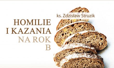 NOWOŚĆ WYDAWNICZA: HOMILIE I KAZANIA NA ROK B