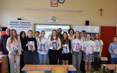Gminny konkurs wiedzy religijnej „Młody Teolog”