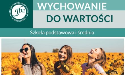 NOWOŚĆ WYDAWNICZA: WYCHOWANIE DO WARTOŚCI. SZKOŁA PODSTAWOWA I ŚREDNIA (KARTA USB)