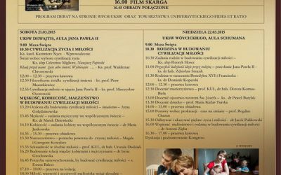 Kongres rodziny „Miłość i życie” 20-22.03.2015